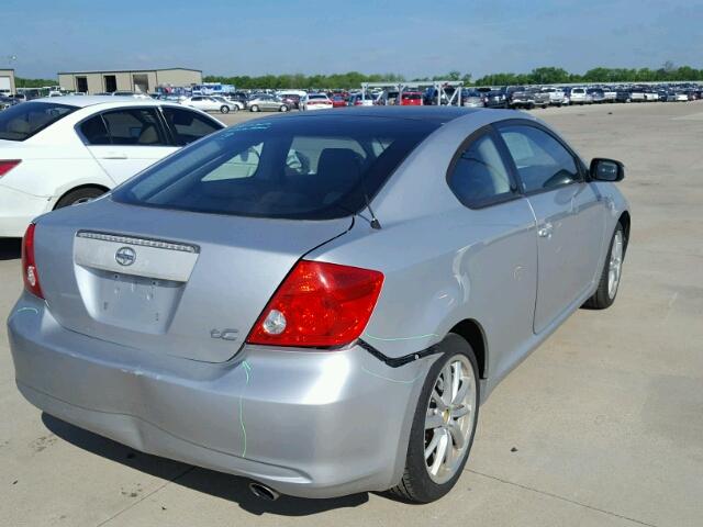 JTKDE167670200977 - 2007 TOYOTA SCION TC 银色 照片 4