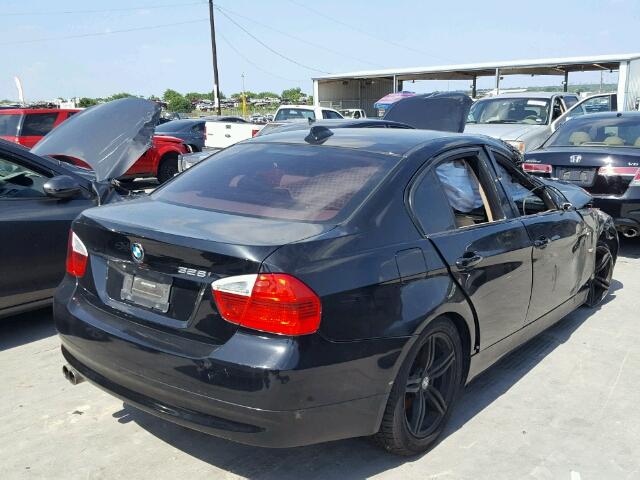 WBAVA37508NL43750 - 2008 BMW 328I BLACK photo 4