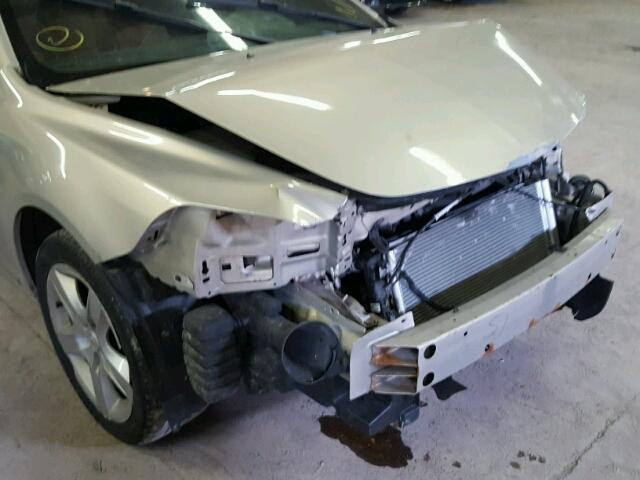 1G1ZG57B69F198433 - 2009 CHEVROLET MALIBU LS TAN photo 9