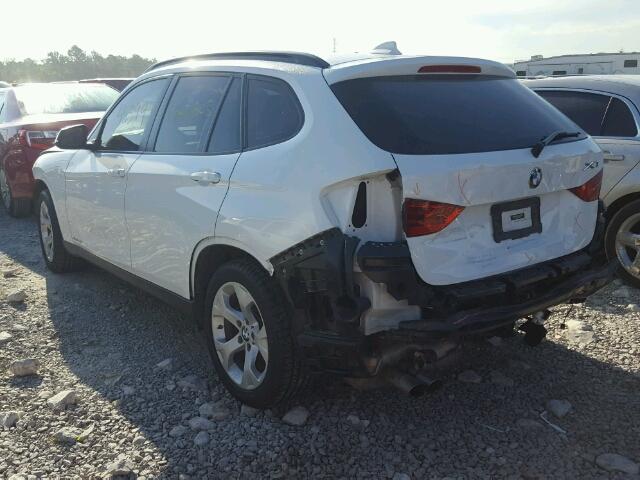 WBAVM1C58FVW57595 - 2015 BMW X1 SDRIVE2 WHITE photo 3