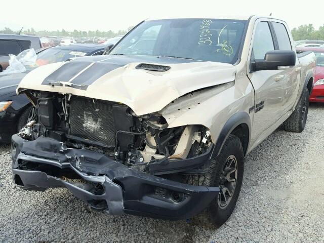 1C6RR7YT3HS648721 - 2017 RAM 1500 REBEL თაფლისფერი ფოტო 2