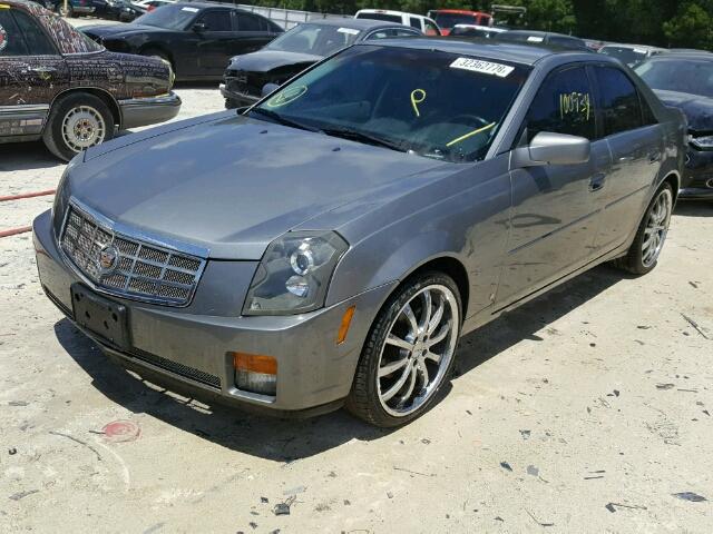 1G6DM57TX60148977 - 2006 CADILLAC CTS GRAY photo 2