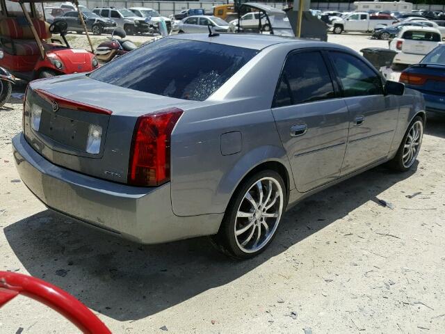 1G6DM57TX60148977 - 2006 CADILLAC CTS GRAY photo 4