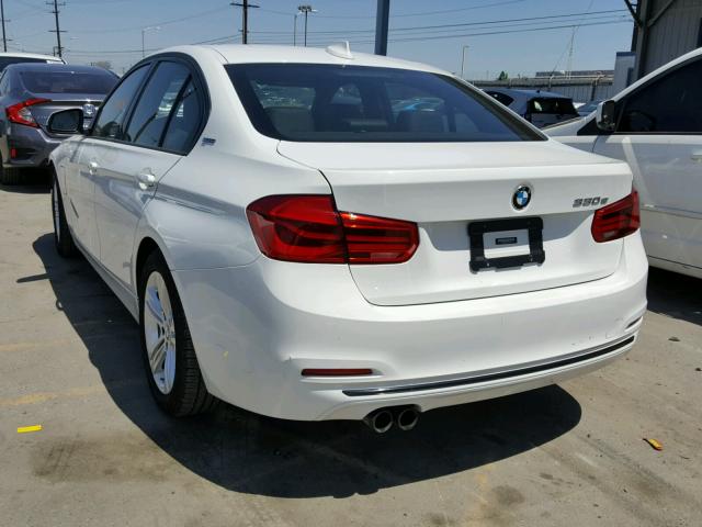 WBA8E1C56GK479702 - 2016 BMW 330E WHITE photo 3