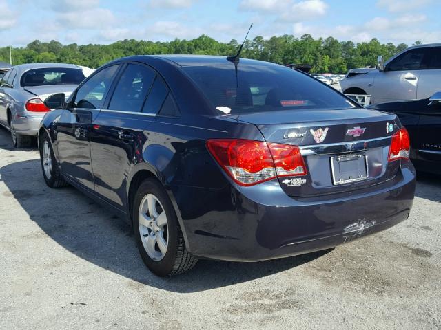 1G1PC5SB0E7223258 - 2014 CHEVROLET CRUZE LT BLACK photo 3