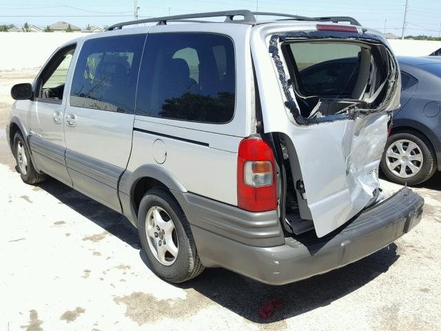 1GMDX03E73D158381 - 2003 PONTIAC MONTANA SILVER photo 3