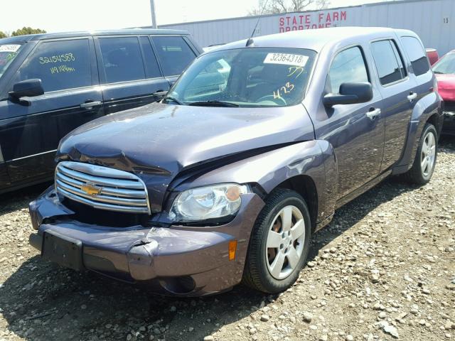 3GNDA13D06S599445 - 2006 CHEVROLET HHR LS PURPLE photo 2