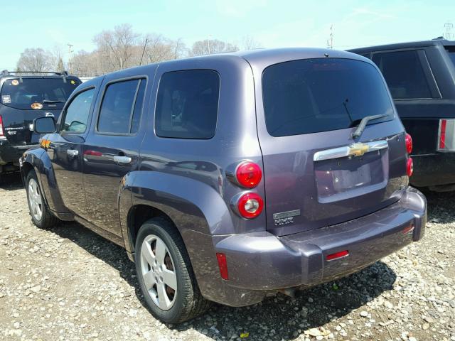 3GNDA13D06S599445 - 2006 CHEVROLET HHR LS PURPLE photo 3