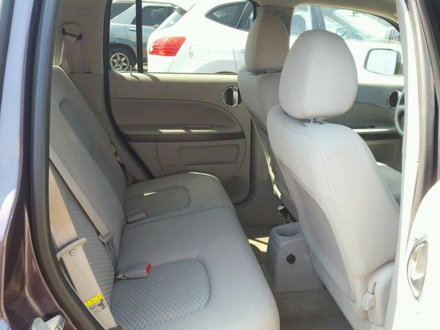 3GNDA13D06S599445 - 2006 CHEVROLET HHR LS PURPLE photo 6