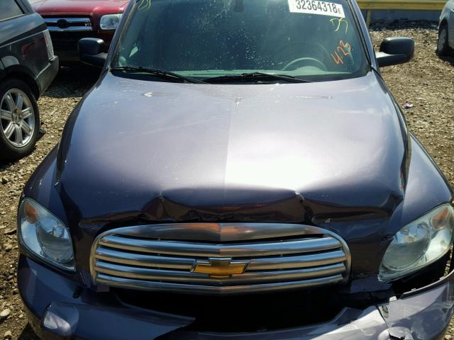 3GNDA13D06S599445 - 2006 CHEVROLET HHR LS PURPLE photo 7