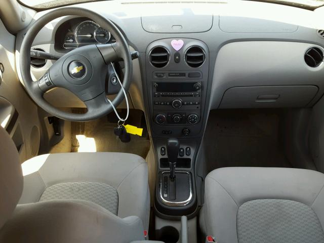 3GNDA13D06S599445 - 2006 CHEVROLET HHR LS PURPLE photo 9