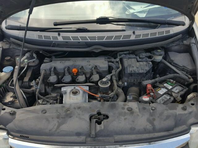 19XFA16939E015387 - 2009 HONDA CIVIC EXL Qəhvəyi foto 7