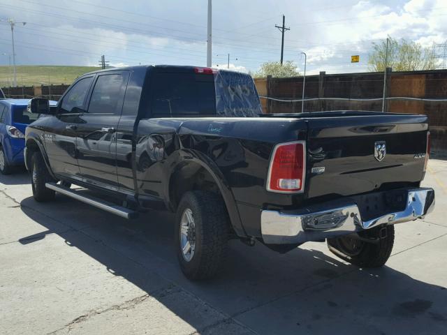 3C6UR5NL3DG543262 - 2013 RAM 2500 LARAM BLACK photo 3