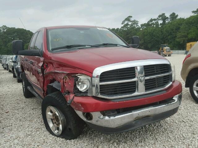 1D7KS28C97J551390 - 2007 DODGE RAM 2500 S BURGUNDY photo 1