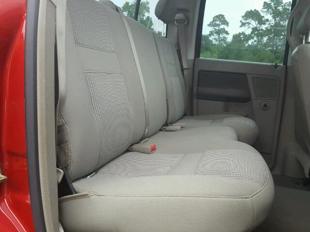 1D7KS28C97J551390 - 2007 DODGE RAM 2500 S BURGUNDY photo 6