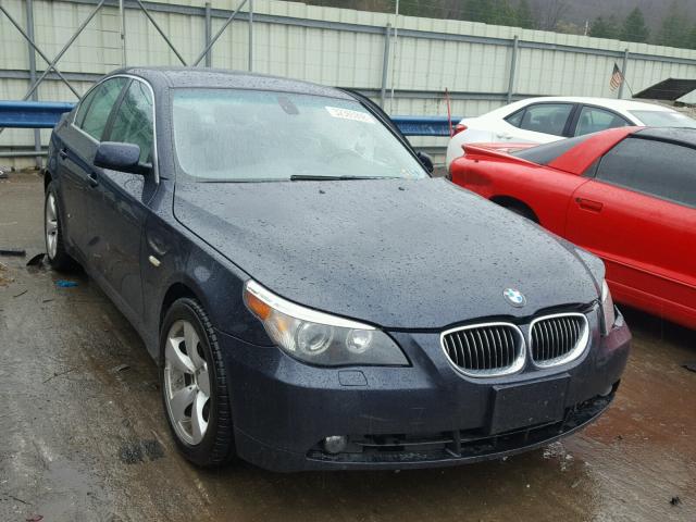 WBANF73546CG68685 - 2006 BMW 530 XI BLUE photo 1