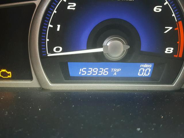 2HGFA16938H306721 - 2008 HONDA CIVIC EXL CHARCOAL photo 8