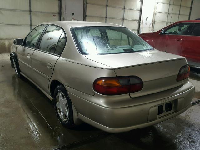 1G1NE52J3Y6144833 - 2000 CHEVROLET MALIBU LS 棕色 照片 3