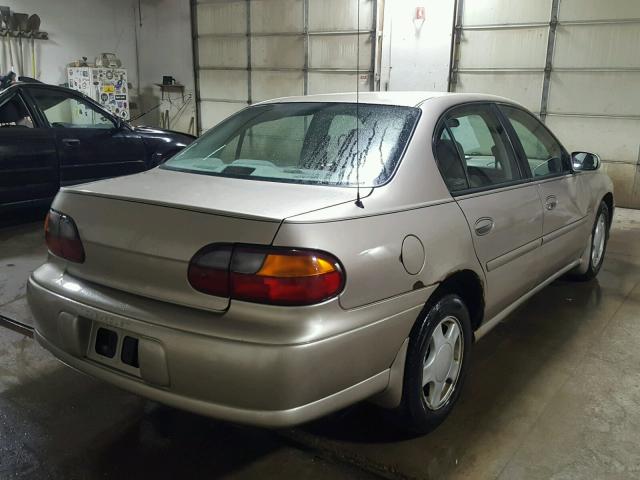 1G1NE52J3Y6144833 - 2000 CHEVROLET MALIBU LS 棕色 照片 4