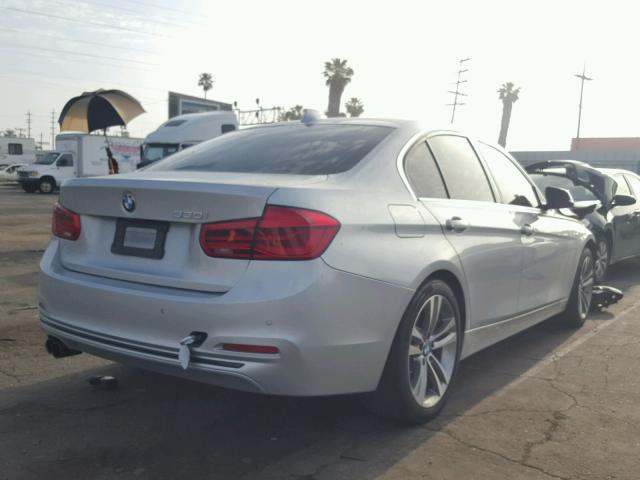 WBA8B9G59HNU49353 - 2017 BMW 330 I SILVER photo 4