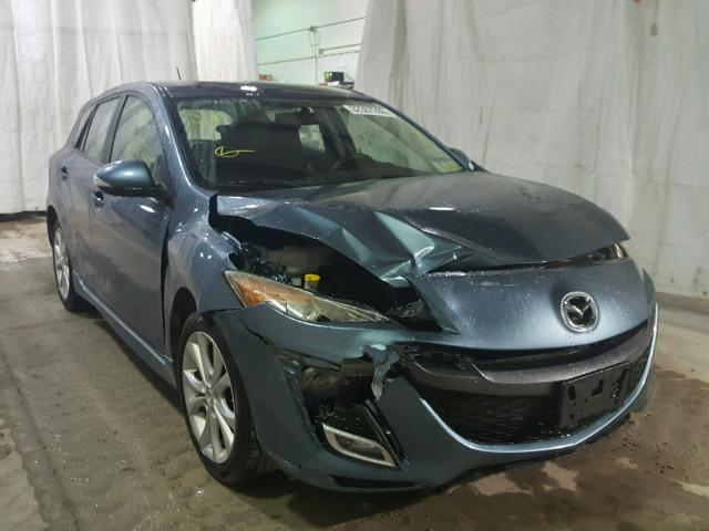 JM1BL1H61A1162956 - 2010 MAZDA 3 S BLUE photo 1