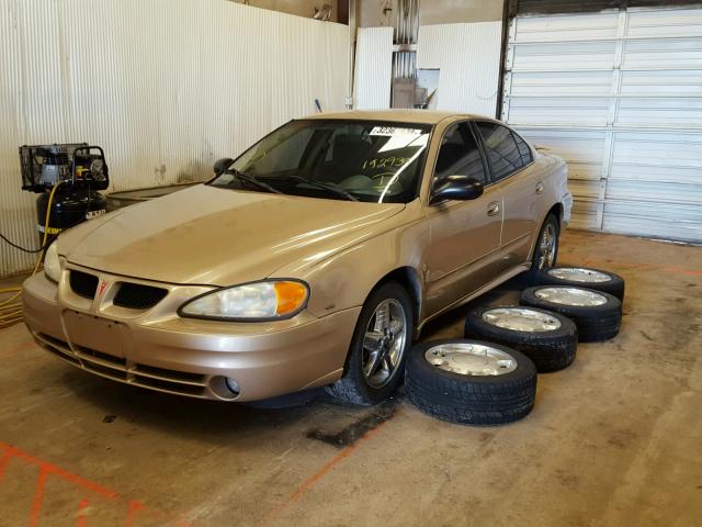 1G2NF52E74C192939 - 2004 PONTIAC GRAND AM S ოქროსფერი ფოტო 2