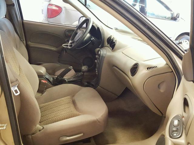 1G2NF52E74C192939 - 2004 PONTIAC GRAND AM S ოქროსფერი ფოტო 5