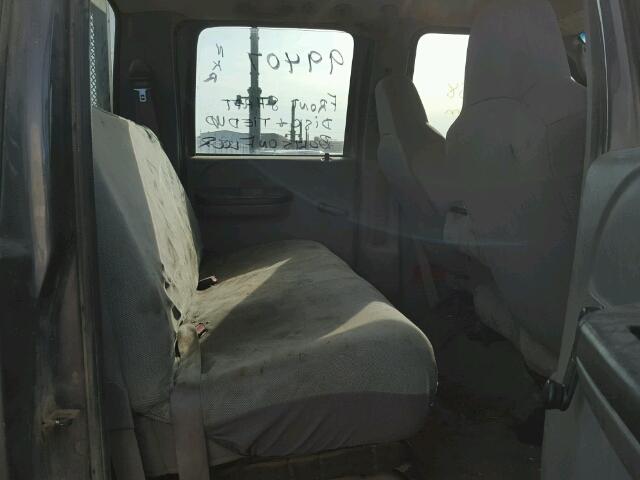 1FDSW35Y75EA75372 - 2005 FORD F350 SRW S GRAY photo 6