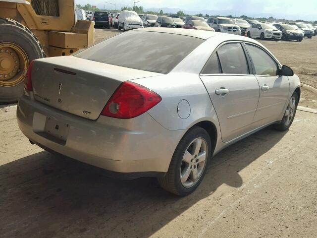 1G2ZH57N484204291 - 2008 PONTIAC G6 SILVER photo 4