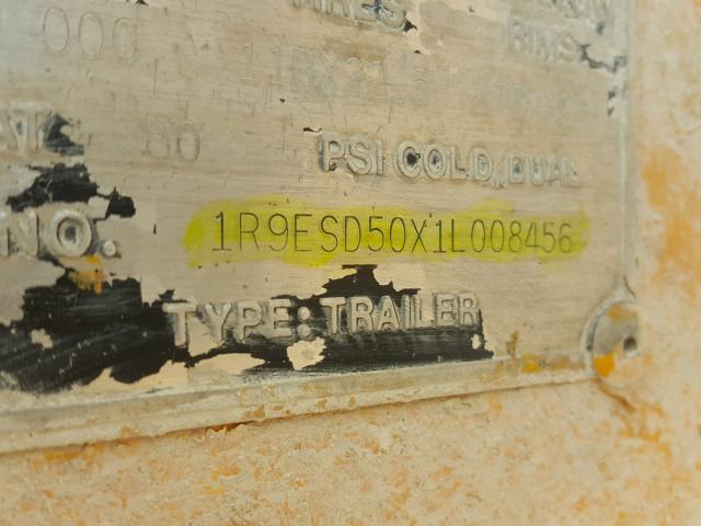 1R9ESD50X1L008456 - 2001 ARO DUMP TRAIL YELLOW photo 10