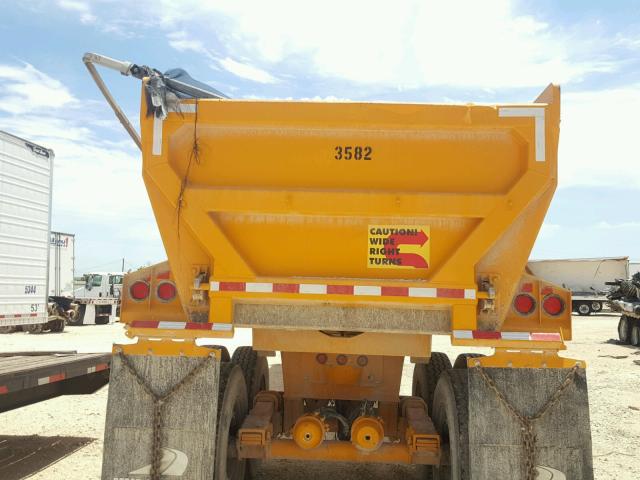 1R9ESD50X1L008456 - 2001 ARO DUMP TRAIL YELLOW photo 8