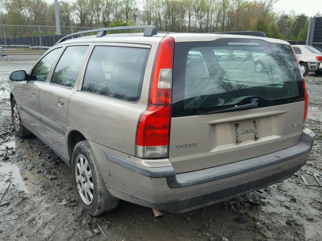 YV1SW61R422216376 - 2002 VOLVO V70 TAN photo 3