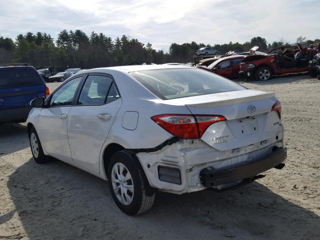 5YFBPRHE1EP103711 - 2014 TOYOTA COROLLA EC 白色 照片 3