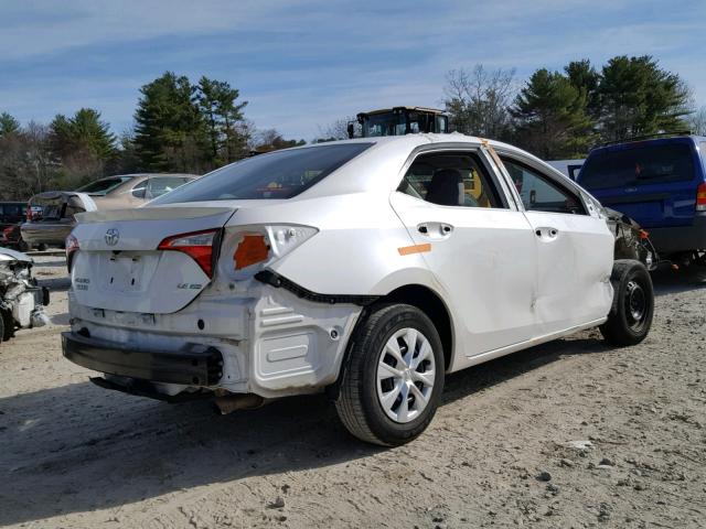 5YFBPRHE1EP103711 - 2014 TOYOTA COROLLA EC 白色 照片 4