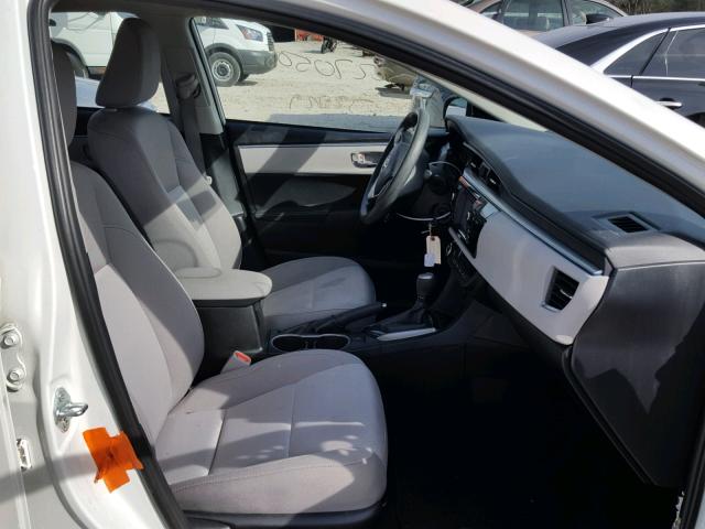 5YFBPRHE1EP103711 - 2014 TOYOTA COROLLA EC 白色 照片 5