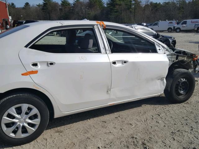 5YFBPRHE1EP103711 - 2014 TOYOTA COROLLA EC 白色 照片 9