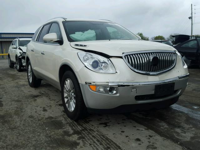 5GAKRCED6CJ400205 - 2012 BUICK ENCLAVE WHITE photo 1