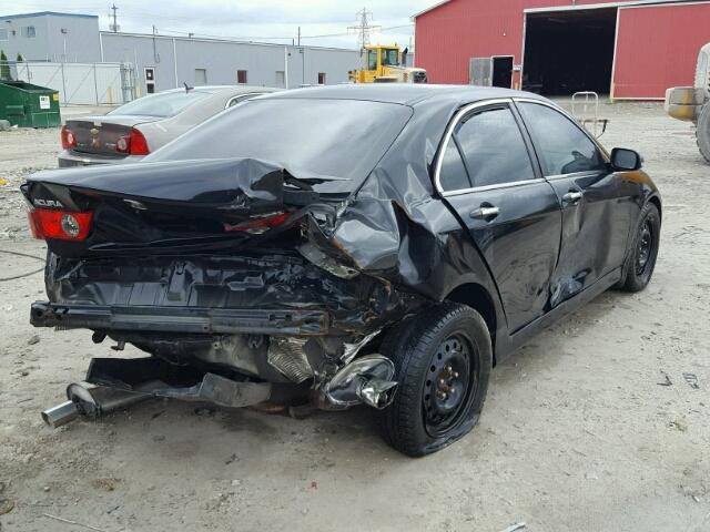 JH4CL96868C801353 - 2008 ACURA TSX BLACK photo 4