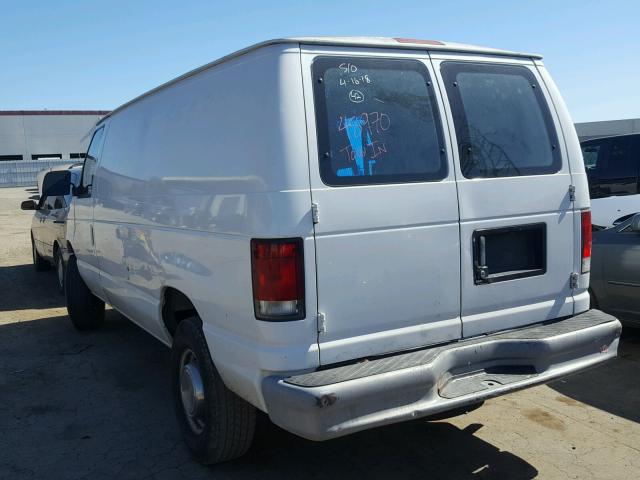 1FTNE2424WHA75776 - 1998 FORD ECONOLINE WHITE photo 3