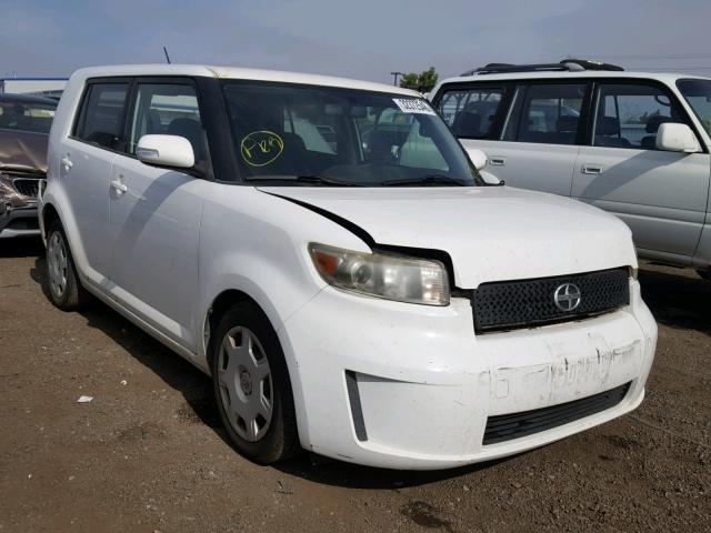 JTLKE50E881012149 - 2008 TOYOTA SCION XB WHITE photo 1