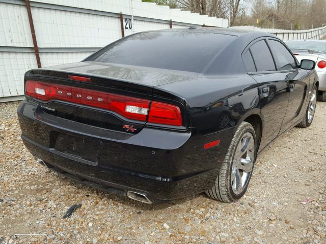 2B3CL5CT4BH598262 - 2011 DODGE CHARGER R/ BLACK photo 4