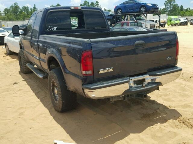 1FTSX21P16EC42173 - 2006 FORD F250 SUPER BLUE photo 3