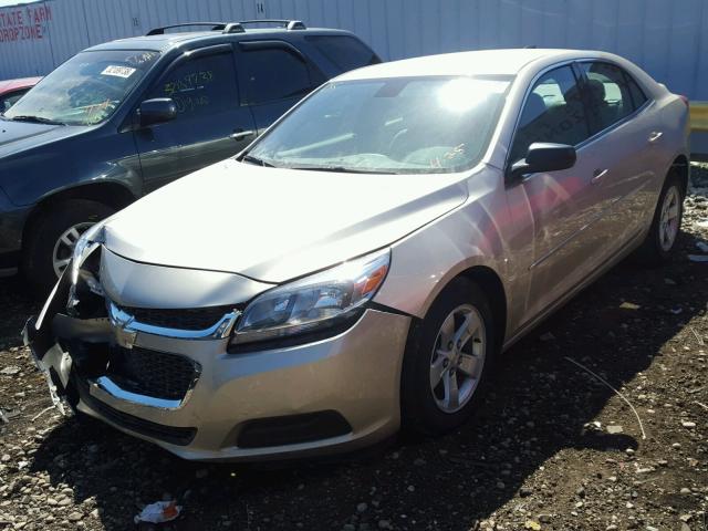 1G11B5SLXFF119689 - 2015 CHEVROLET MALIBU LS 棕色 照片 2