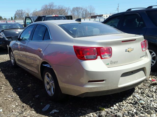 1G11B5SLXFF119689 - 2015 CHEVROLET MALIBU LS 棕色 照片 3