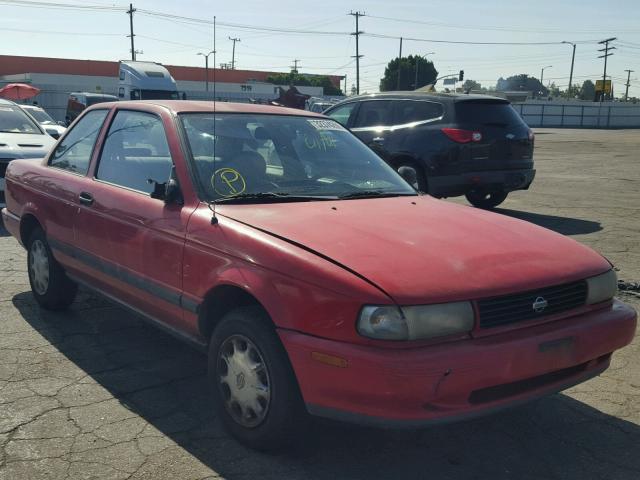 1N4EB32A8PC735752 - 1993 NISSAN SENTRA E RED photo 1