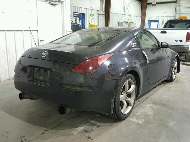 JN1AZ34D96M311102 - 2006 NISSAN 350Z COUPE BLACK photo 4