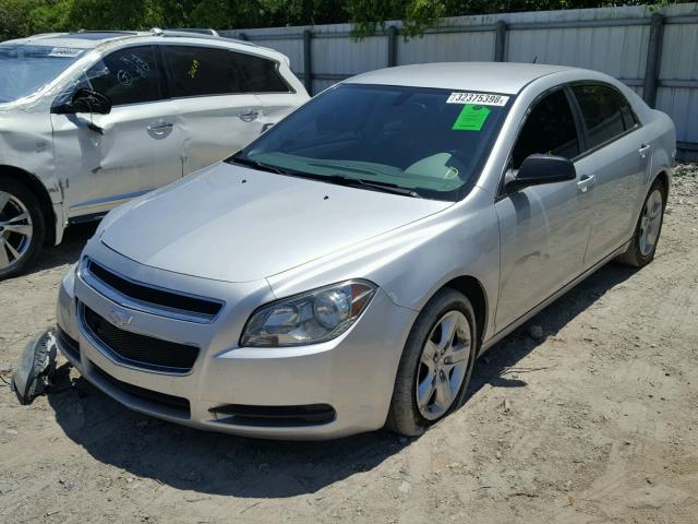 1G1ZB5EB5AF314095 - 2010 CHEVROLET MALIBU LS 银色 照片 2