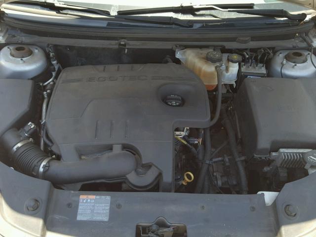 1G1ZB5EB5AF314095 - 2010 CHEVROLET MALIBU LS 银色 照片 7