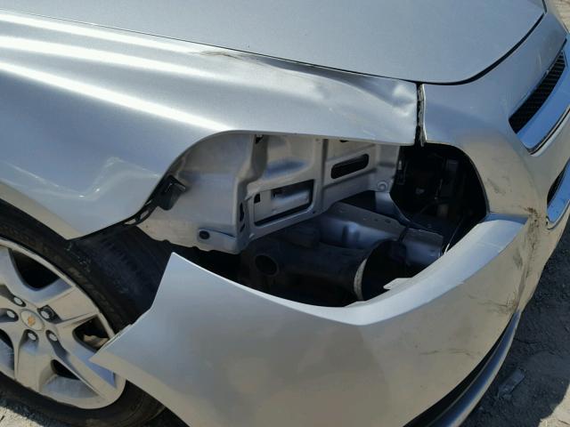 1G1ZB5EB5AF314095 - 2010 CHEVROLET MALIBU LS 银色 照片 9