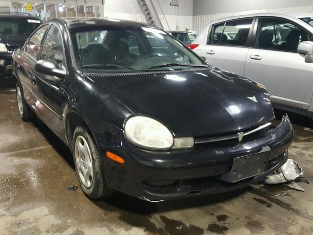 1P3ES46C3YD813877 - 2000 PLYMOUTH NEON BASE 黑色 照片 1